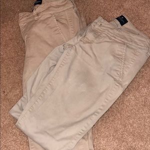 Two pairs American eagle kick boot